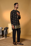 Black Turtle Tale Kurta Set
