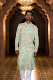 Pistachio Floral festive Men