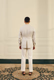 Natural Herringbone Linen Shacket