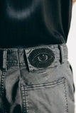 Overdyed Washed Cargo Pants
