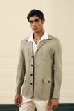 Olive Green Safari Shacket