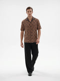 The "Opal Reign" Cuban Collared Shirt