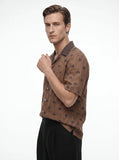 The "Opal Reign" Cuban Collared Shirt