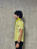 Lime Panel shirt