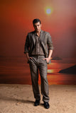 GREY BUTTONED DOWN SHIRT
