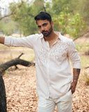 BIRDS LINEN SHIRT