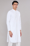 Off White Embroidered Kurta Set 2