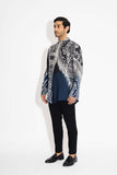 SHA -MORPH Black ombre short kurta