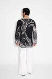 SHA -MORPH WAVE print Black Angrakha