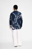SHA -MORPH print Blue Short Kurta