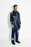 SHA -MORPH print Wrap style shirt Kurta