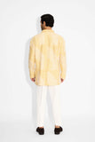 SHA -Yellow drop shoulder kurta