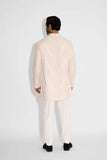SHA -ORNATE IVORY PINK KURTA