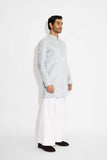 SHA -Orbs & Waves dove grey kurta