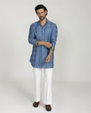 Kantha Front Open Kurta with Pants 2