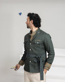 Irish Linen Shacket with Pants 4