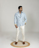 Irish Linen Shacket with Pants 2
