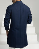 Aari Front Open Kurta with Salwar Pants