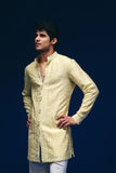 Boro Front Open Kurta Set