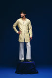 Boro Front Open Kurta Set