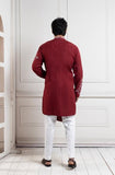 SCARLET VINE EMBROIDERED KURTA