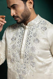 IVORY GRACE EMBROIDERED KURTA