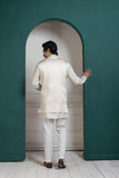 REGAL IVORY LAYERED KURTA