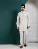 REGAL IVORY LAYERED KURTA