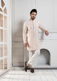 HERITAGE BLUSH EMBROIDERED KURTA SET