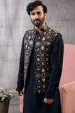 Zahra Printed Bundi With Kurta Set