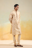 Brown Shibori Kurta Set