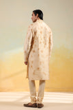 Brown Shibori Kurta Set