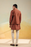 Brown Ombre Bandi kurta Set