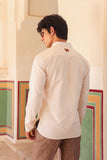 Yellow Embroidered Kurta Shirt Giraffe