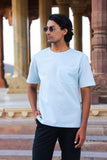 Sky Blue Crew Neck T-Shirt