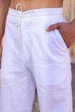 White Pajama Pant