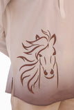 White Embroidered Kurta Shirt Horse
