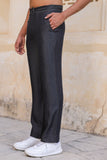 Black Denim Pajama Pants