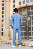 Light Blue Denim Kurta Shirt