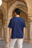 Navy Blue Crew Neck T-Shirt
