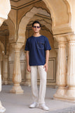 Navy Blue Crew Neck T-Shirt