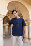 Navy Blue Crew Neck T-Shirt