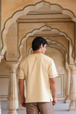 Beige Crew Neck T-Shirt