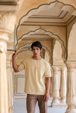 Beige Crew Neck T-Shirt