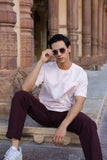 Pink Crew Neck T-Shirt
