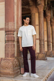 Cream Crew Neck T-Shirt