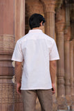 Pink Cuban Collar Shirt