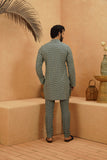 KUBA EMBELLISHED & PRINTED KURTA SET