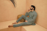 KUBA EMBELLISHED & PRINTED KURTA SET