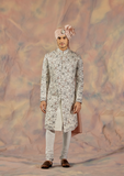 Silver-Lining Sherwani